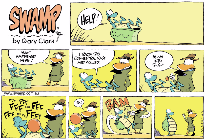 Swamp Cartoon - Official Breath testAugust 19, 2007