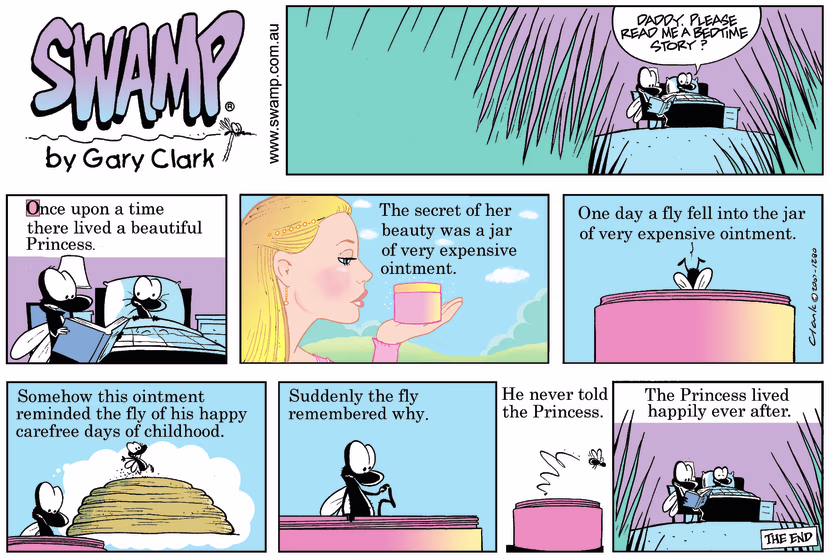 Swamp Cartoon - Nightmare Fairy TaleFebruary 3, 2008
