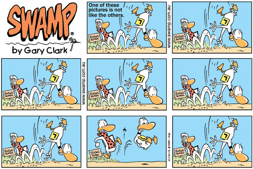 Swamp Cartoon - Find the differenceMarch 16, 2008