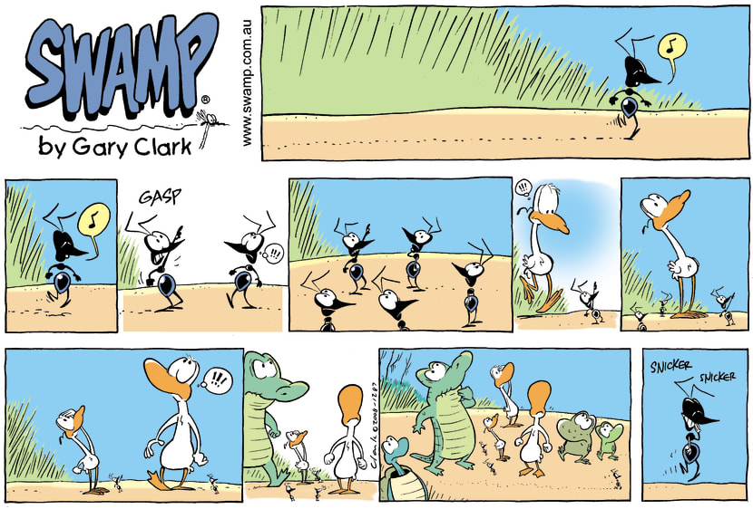 Swamp Cartoon - Small VictoryMarch 23, 2008