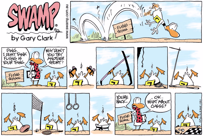 Swamp Cartoon - Poor ExecutionApril 27, 2008