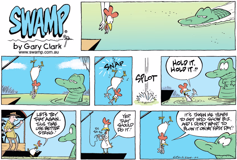 Swamp Cartoon - Get the job right!September 14, 2008