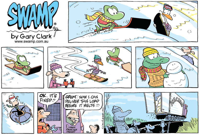 Swamp Cartoon - Winter Fun?November 9, 2008