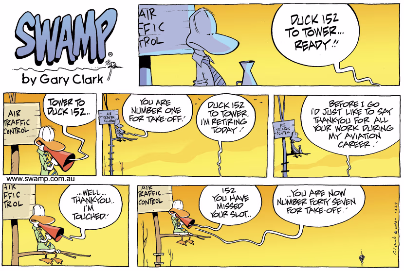 Swamp Cartoon - Fond FarewellDecember 7, 2008