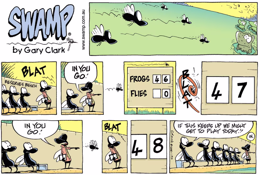 Swamp Cartoon - Fair GameJanuary 11, 2009