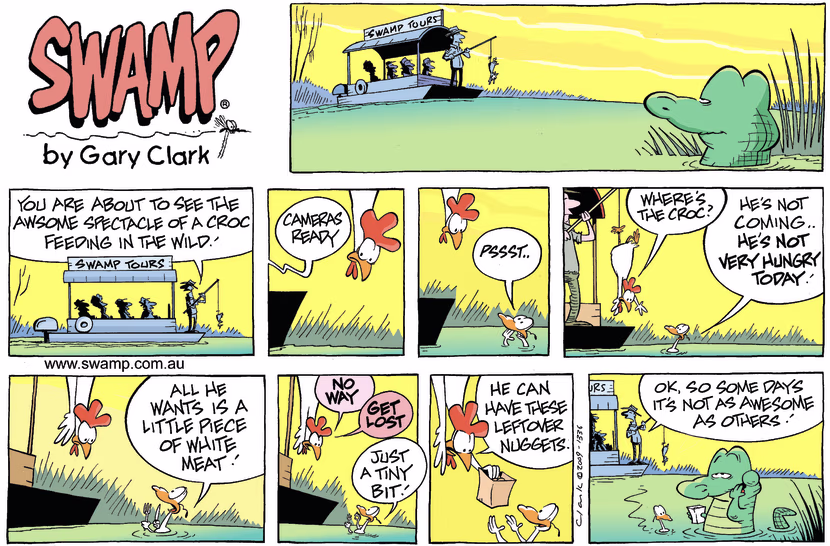 Swamp Cartoon - Menu RequestMarch 1, 2009