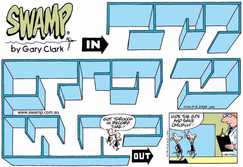 Swamp Cartoon - It’s AMAZING!March 29, 2009