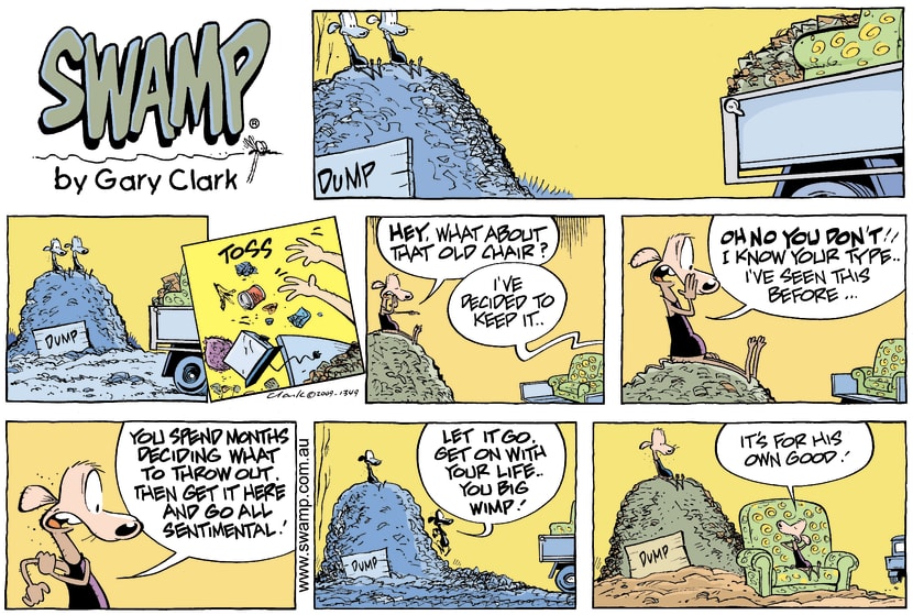Swamp Cartoon - High LivingMay 31, 2009