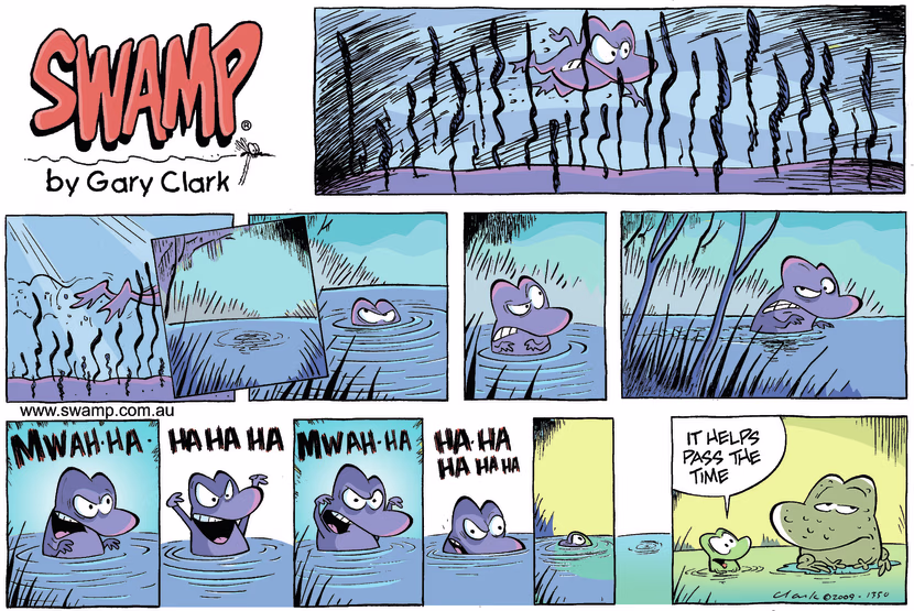 Swamp Cartoon - Fright NightJune 7, 2009