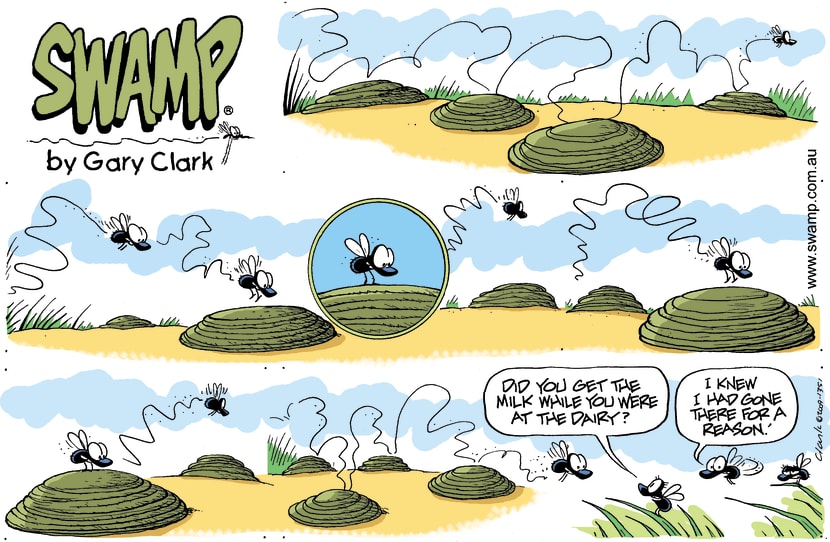 Swamp Cartoon - Long Way HomeJune 14, 2009