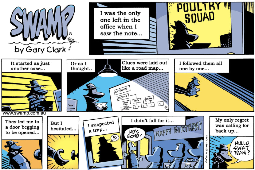 Swamp Cartoon - Whose surprise is it anyway?July 19, 2009
