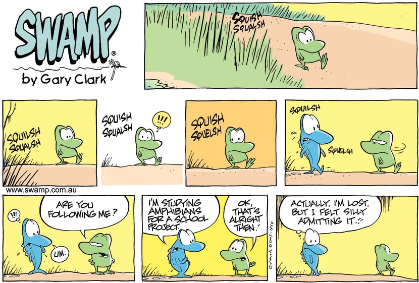 Swamp Cartoon - Poor AdmissionSeptember 13, 2009