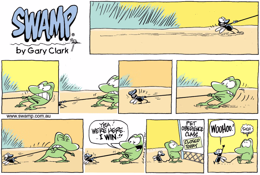 Swamp Cartoon - Good TimingSeptember 20, 2009