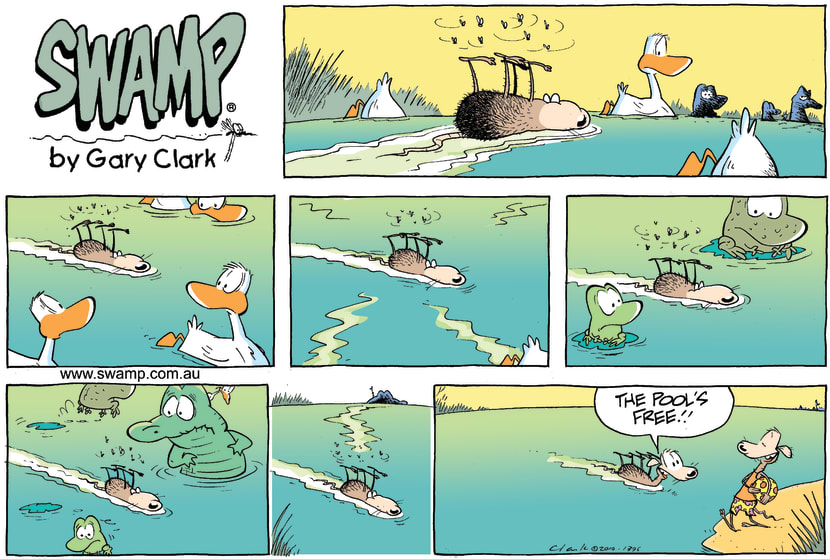 Swamp Cartoon - Swamp Rat Water ComicApril 25, 2010