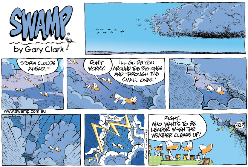 Swamp Cartoon - Follow the Leader…NOT!May 16, 2010