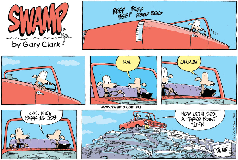 Swamp Cartoon - Rough RideJuly 4, 2010