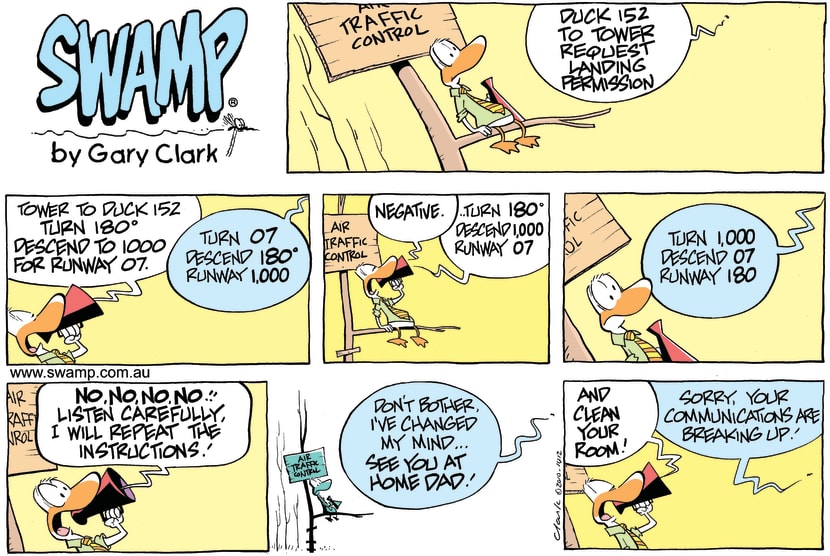 Swamp Cartoon - Hard NegiationsAugust 15, 2010