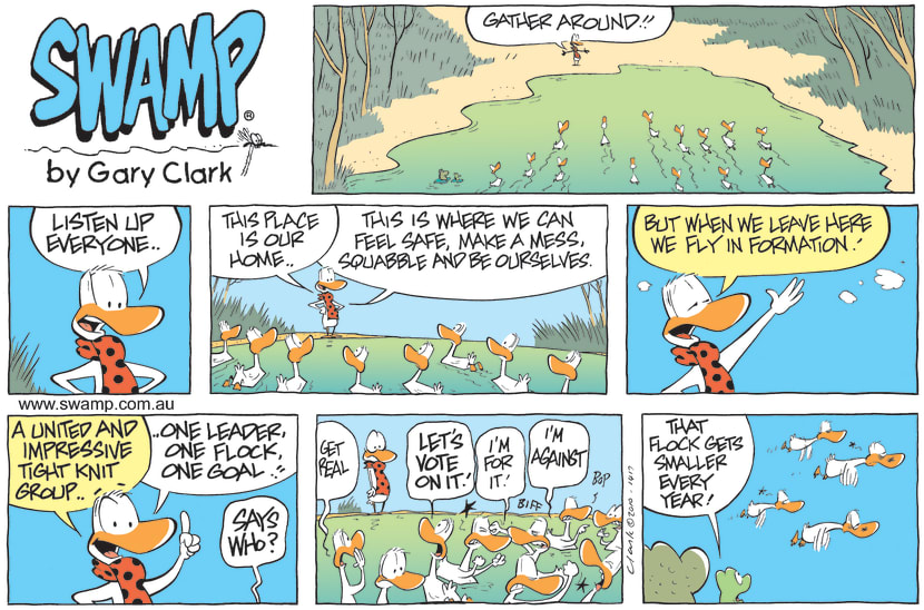 Swamp Cartoon - Big DecisionSeptember 19, 2010