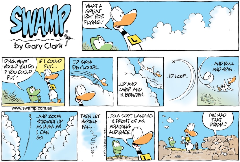 Swamp Cartoon - I had Dream……….November 7, 2010