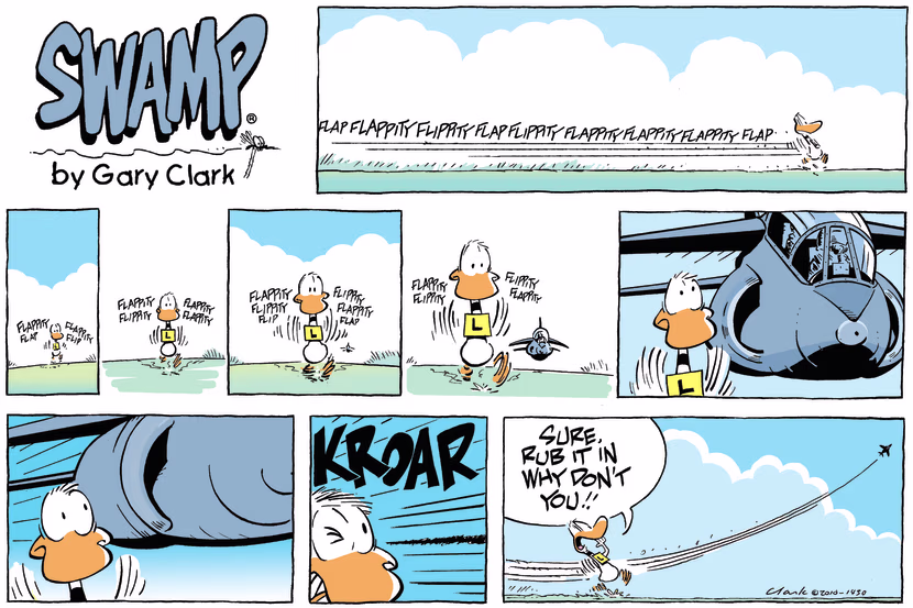 Swamp Cartoon - Close RivalDecember 19, 2010