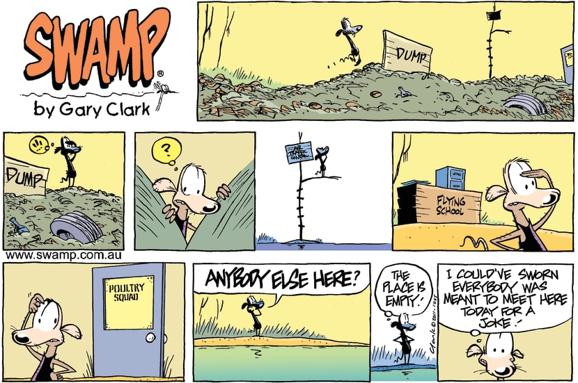 Swamp Cartoon - Look OutApril 10, 2011