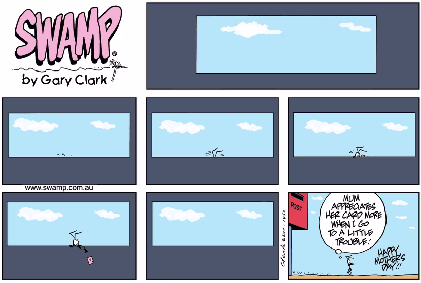 Swamp Cartoon - The thoughtful ClimbMay 8, 2011