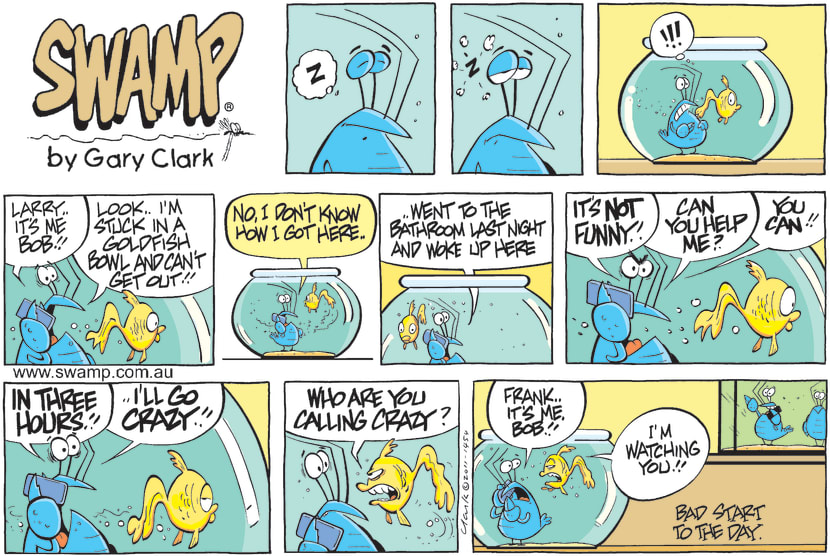 Swamp Cartoon - Difficult ConfinementJune 12, 2011
