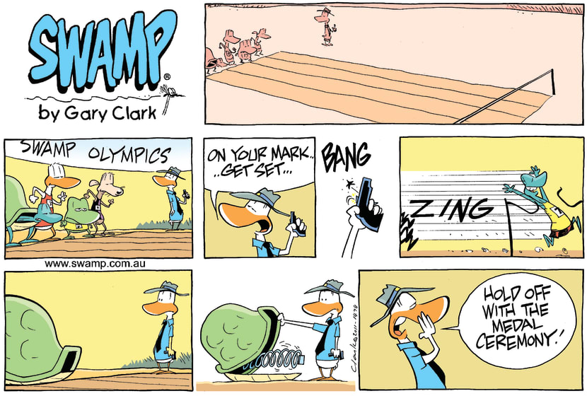 Swamp Cartoon - Speed RacerNovember 20, 2011