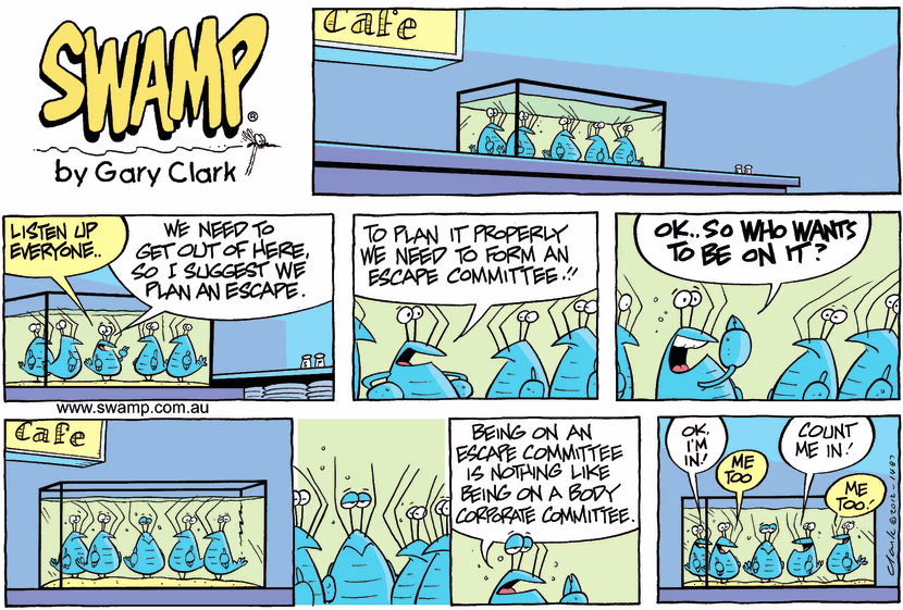 Swamp Cartoon - Big PansFebruary 5, 2012