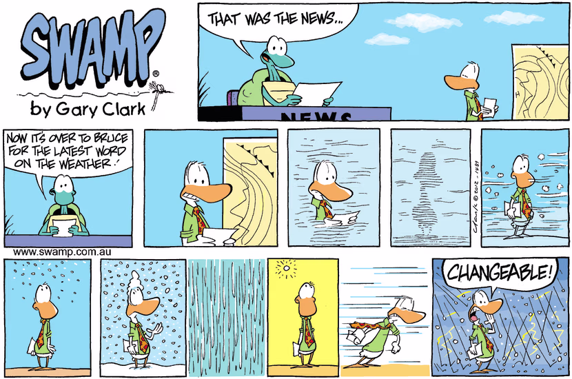 Swamp Cartoon - Hardest Job of all….February 19, 2012