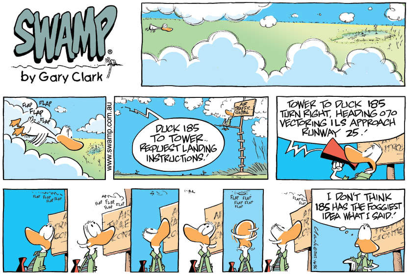 Swamp Cartoon - Lingo ProblemApril 8, 2012