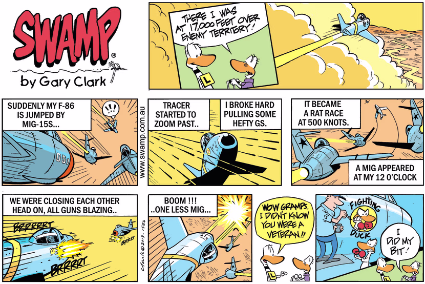 Swamp Cartoon - Enemy Territory ComicAugust 11, 2013