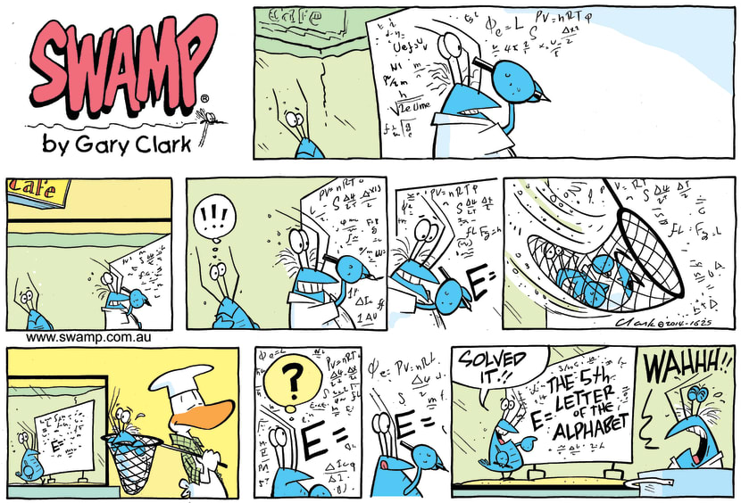 Swamp Cartoon - Bob Crayfish Maths ComicFebruary 1, 2015