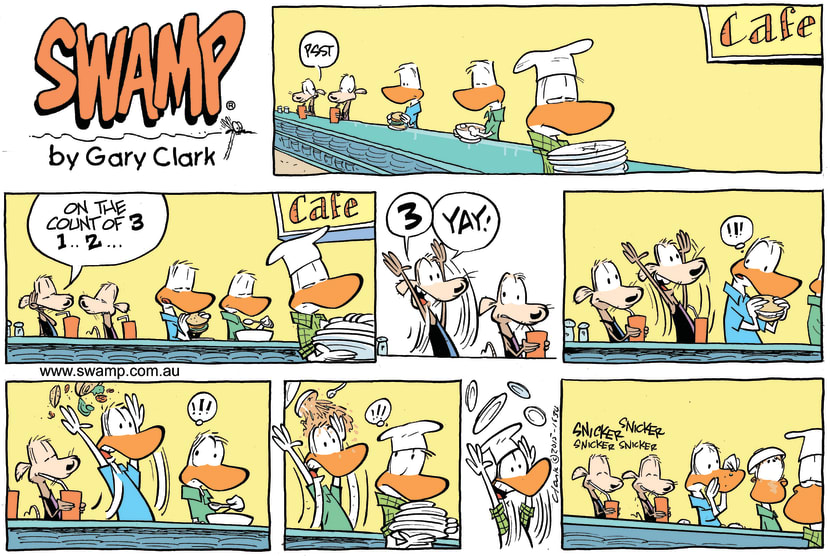 Swamp Cartoon - Swamp Rats Trick ComicApril 5, 2015