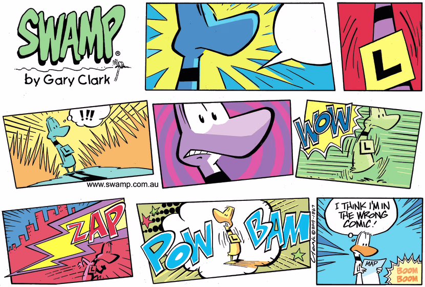 Swamp Cartoon - Ding Duck Wrong ComicMay 19, 2019