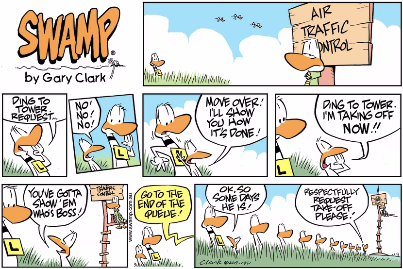Swamp Cartoon - Ding Duck BossJune 23, 2019