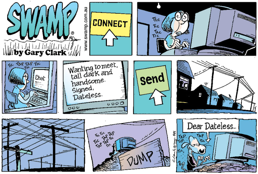 Swamp Cartoon - DatelessJuly 2, 2000