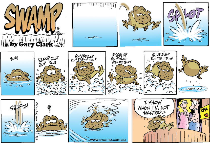 Swamp Cartoon - Bubble BathSeptember 24, 2000