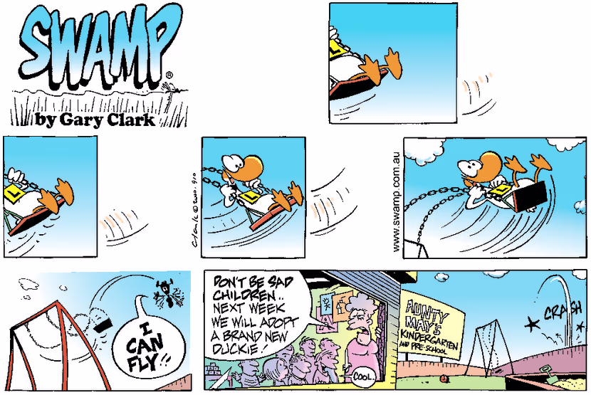 Swamp Cartoon - Swingin DingDecember 17, 2000
