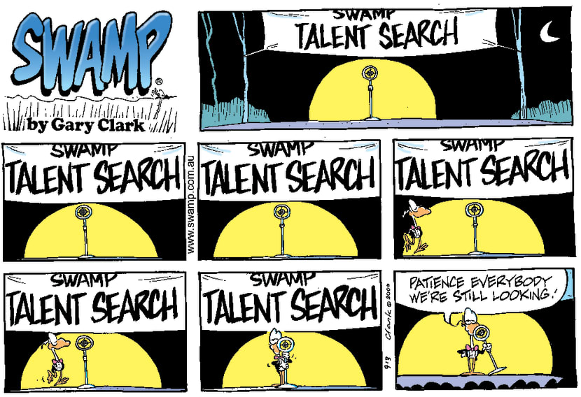 Swamp Cartoon - Swamp Talent SearchJanuary 7, 2001