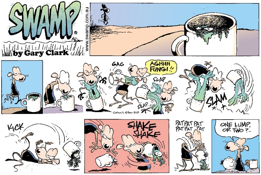 Swamp Cartoon - Mug GrubMarch 18, 2001