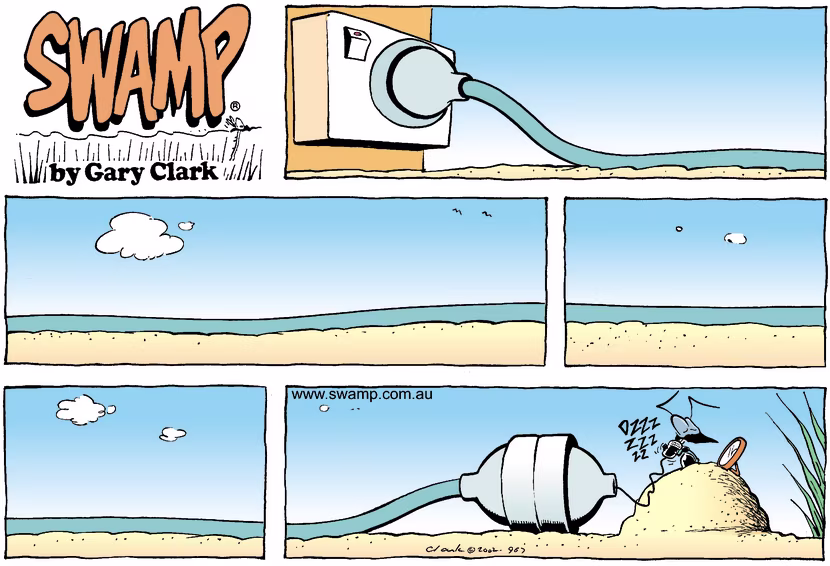 Swamp Cartoon - ElectricJanuary 20, 2002