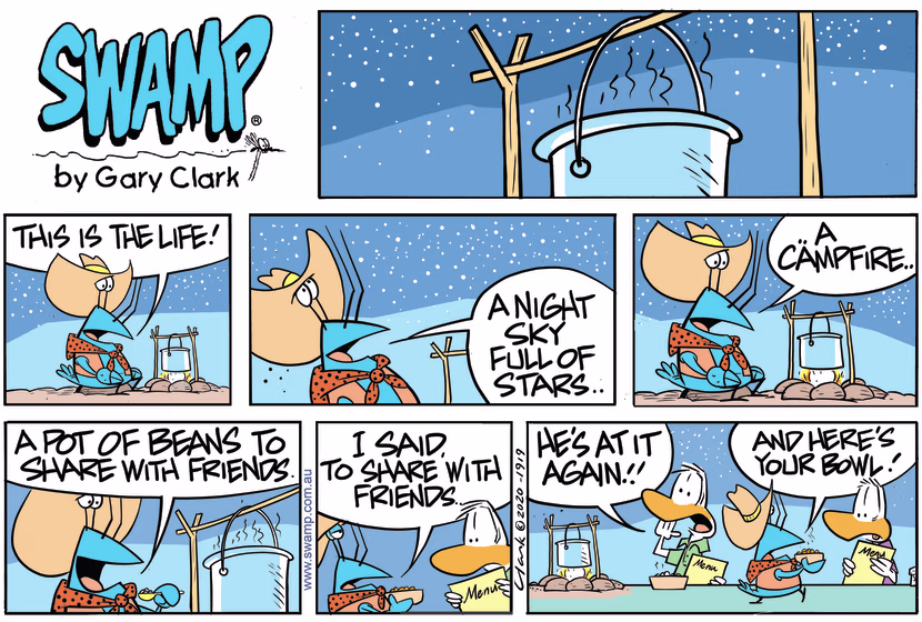 Swamp Cartoon - Bob Crayfish This is the LifeOctober 4, 2020