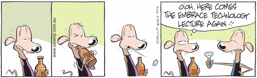 Chives Rat opens bottle with his teeth and Cheese Rat offers him the latest piece of technology, a bottle opener which he spurns. Swamp Cartoon - Chives Rat Opens Bottle With TeethMay 3, 2021