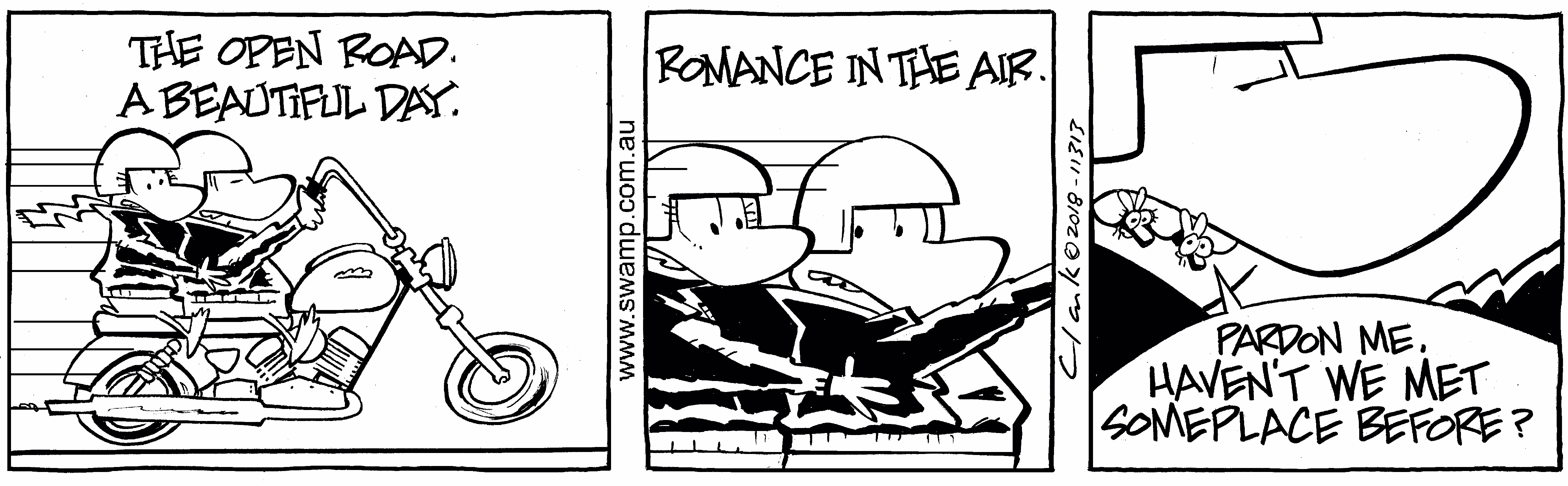 The Open Road Cartoon