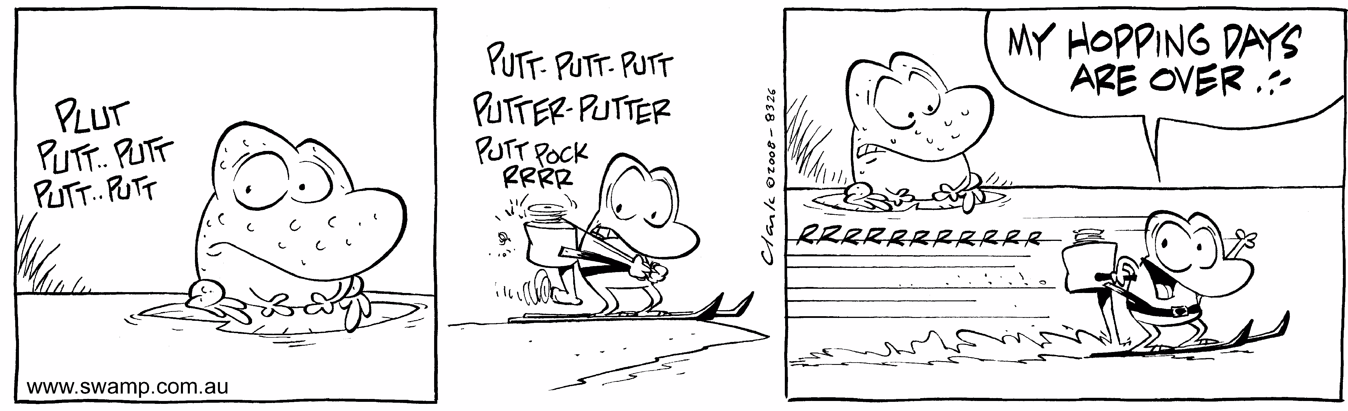 Rev That Engine Cartoon