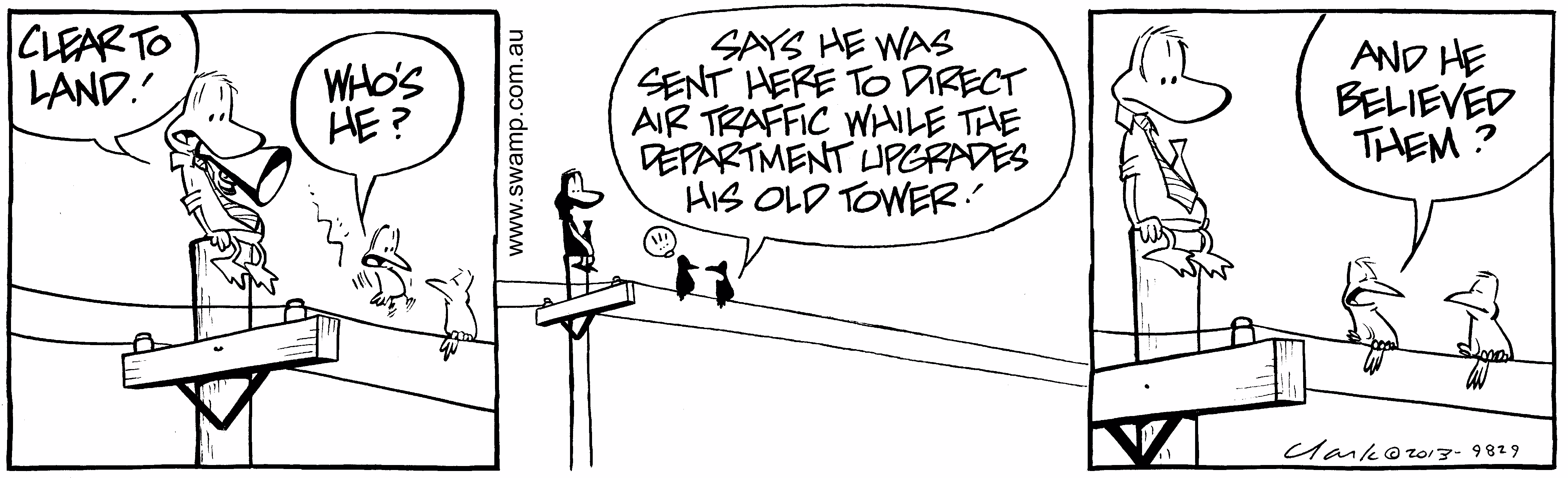 Department Upgrades Cartoon