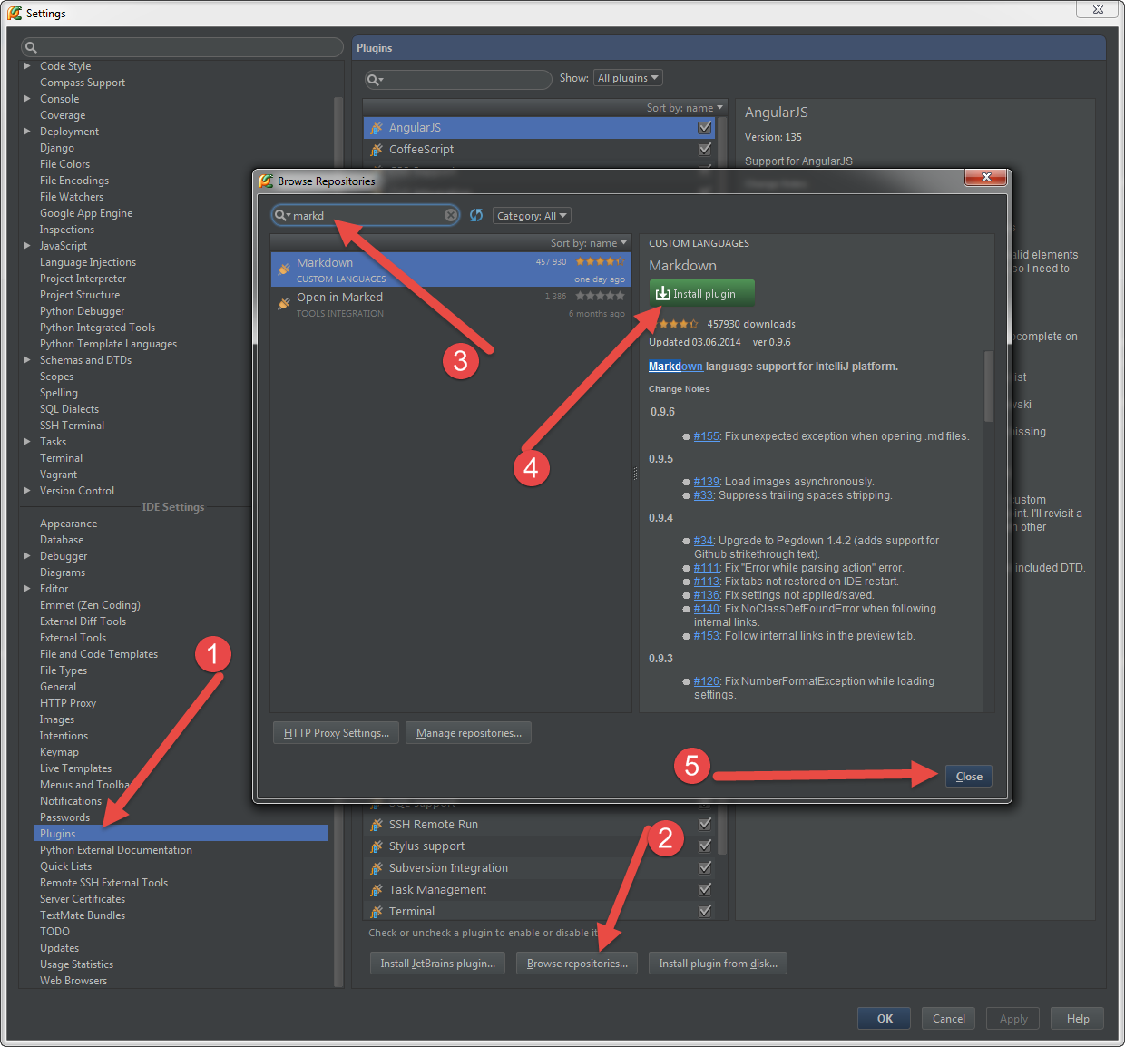 Как удалить проект из pycharm