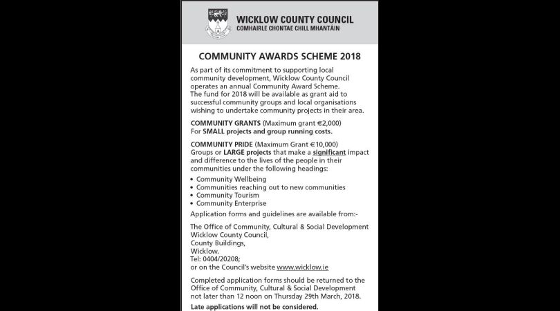 West Wicklow News and Events