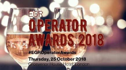 Operatörer för casino belönas på EGR Operator Awards 2018!